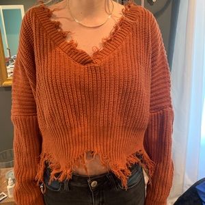 Burnt Orange Sweater